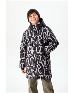 Куртка утепленная с капюшоном Смена