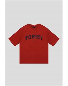 Футболка хлопковая с логотипом Tommy hilfiger