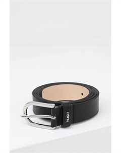Ремень кожаный с логотипом Hugo