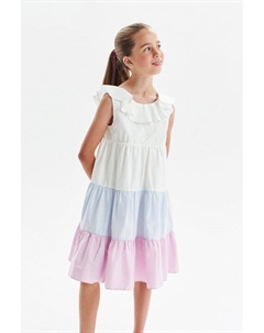 Сарафан хлопковый с оборкой Silver spoon ceremony