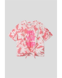 Футболка хлопковая с принтом Ovs