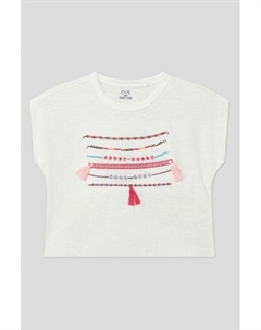 Хлопковая футболка с вышикой Ovs