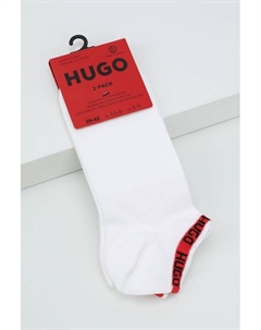 Набор из 2 пар хлопковых укороченных носков Hugo