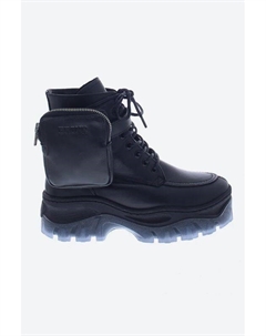 Кожаные ботинки с мини-сумкой на щиколотке Jaxstar Bronx