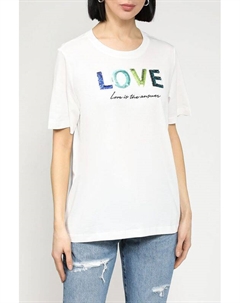 Футболка хлопковая с принтом S.oliver