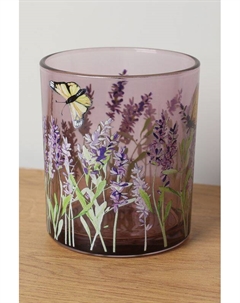 Подсвечник стеклянный с принтом Edg