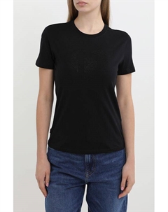 Футболка хлопковая с принтом Desigual