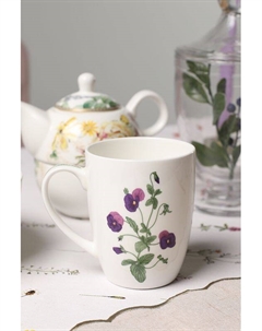 Кружка фарфоровая с принтом Botanika 21maison