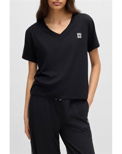 Футболка пижамная из смесового хлопка Hugo