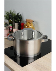 Кастрюля со стеклянной крышкой Leona Nadoba