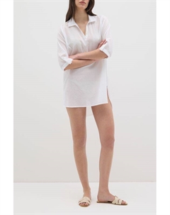 Рубашка хлопковая c v-вырезом Ovs