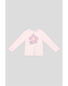 Лонгслив хлопковый с принтом Fagottino