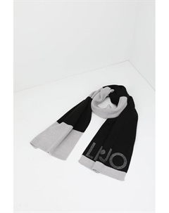 Шарф с логотипом из страз Liu jo