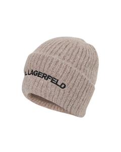 Шапка из смесовой шерсти с логотипом Karl lagerfeld