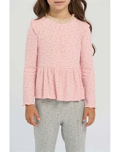 Блуза трикотажная с отделкой рюшами Choupette