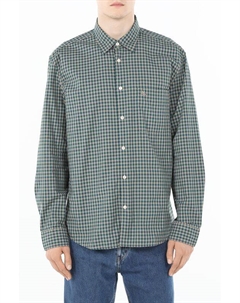 Рубашка хлопковая в мелкую клетку Marc o'polo