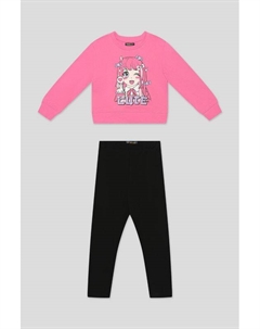 Комплект хлопковый из свитшота и брюк Ovs