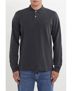 Поло хлопковое с длинным рукавом Marc o'polo