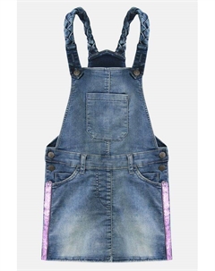 Джинсовый сарафан с пайетками Losan