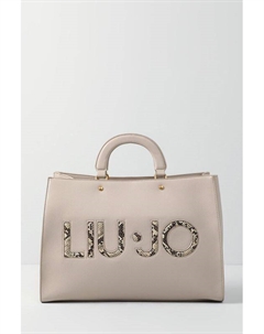 Сумка шоппер с логотипом бренда Liu jo