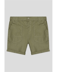 Шорты хлопоковые с подворотами Fagottino
