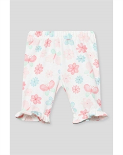 Легинсы хлопковые с принтом Fagottino