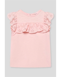 Топ хлопковый с рюшами Fagottino
