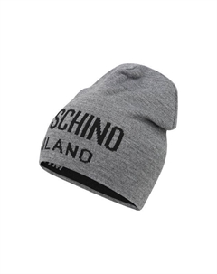 Шапка из смесовой шерсти с логотипом Moschino