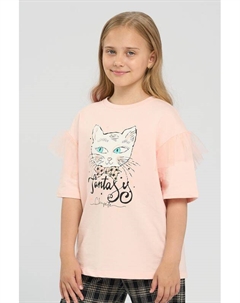 Футболка хлопковая с принтом Choupette