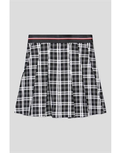 Юбка хлопковая на эластичном поясе в клетку Choupette