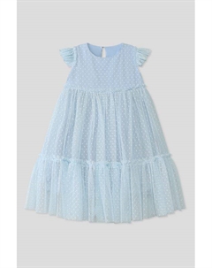 Платье из тюля с вышивкой Андерсен