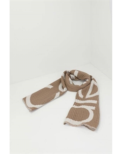 Шарф хлопковый с принтом Calvin klein