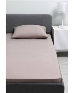 Простыня хлопковая Melange Mokko 21maison