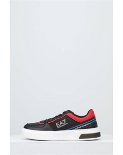 Кеды на высокой подошве с логотипом Ea7