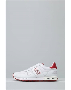 Кроссовки комбинированные с логотипом Ea7