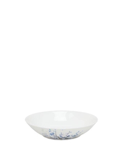 Тарелка фарфоровая суповая с принтом Blue Sakura 21maison