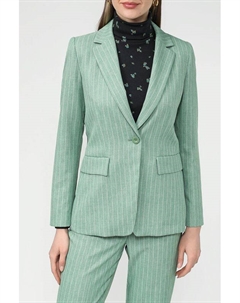 Однобортный пиджак в полоску Emme marella