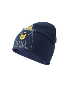 Шапка бини хлопковая с принтом Totti