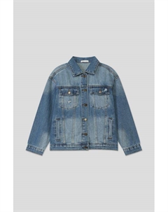 Куртка джинсовая с эффектом потертости Choupette