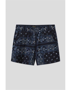 Шорты хлопковые на эластичном поясе с принтом Ovs