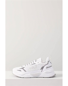 Кроссовки комбинированные с логотипом Ea7