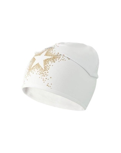 Шапка бини хлопковая с принтом Totti