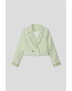 Жакет твидовый укороченного кроя Choupette