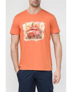 Футболка хлопковая с принтом Blend