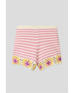 Шорты хлопковые в полоску Ovs