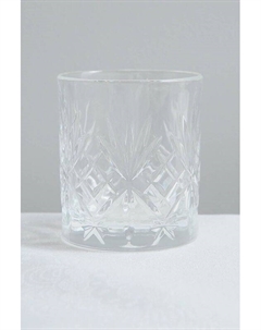 Прозрачный стакан 230 мл с узором Rcr