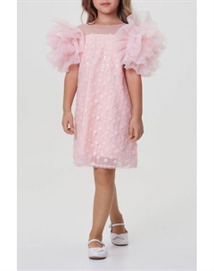 Платье с объемными рукавами и пайетками Choupette