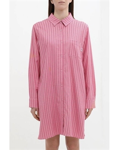 Платье-рубашка домашнее с принтом Dkny