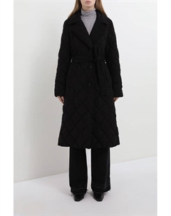 Пальто стеганое с отложным воротником Comma,
