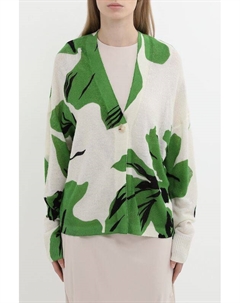 Кардиган шерстяной с принтом Comma,